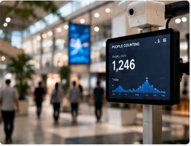 People counting sensor and dashboard